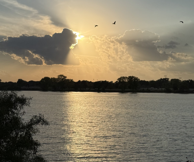 “Fox River Glow.” – Submitted by Beth from Allouez