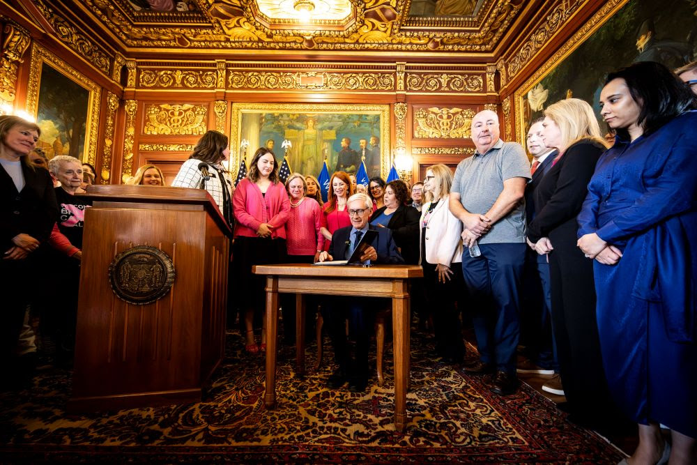 Thank you to Senator Rachael Cabral-Guevara, Representative Amanda Nedweski, and Representative Cindi Duchow for their work on this bill, and to the Zeamer family for sharing Gail’s story and helping create lasting change for women across Wisconsin.