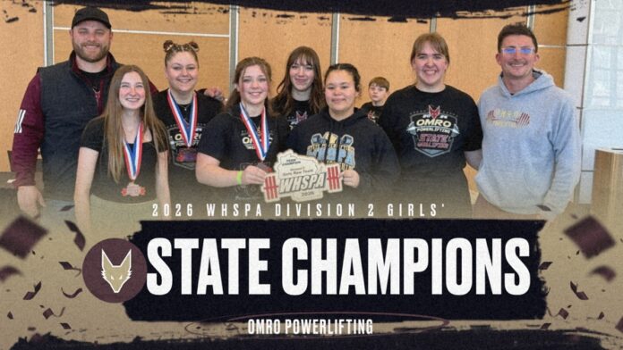 Congratulations to the Omro Foxes Girls’ Powerlifting Team for bringing home the Division 2 State Championship!