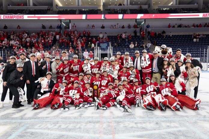 Congratulations to the Wisconsin Women’s Hockey Team on winning the Division I NCAA National Championship.