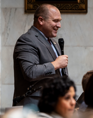 Wisconsin State Rep. Shae Sortwell clearly was getting tired and frustrated with the silly games the Democrats were playing instead of actually debating the issues.
