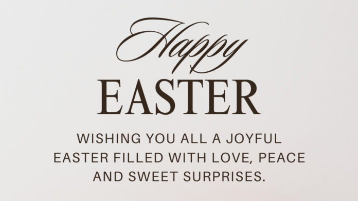 Wisconsin State Sen. Rachael Cabral-Guevara wishes you and your family have a relaxing and enjoyable Easter weekend!