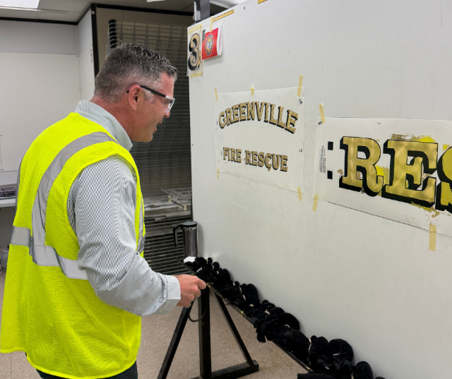 Congressman Tony Wied visited and toured Pierce Manufacturing in Appleton.