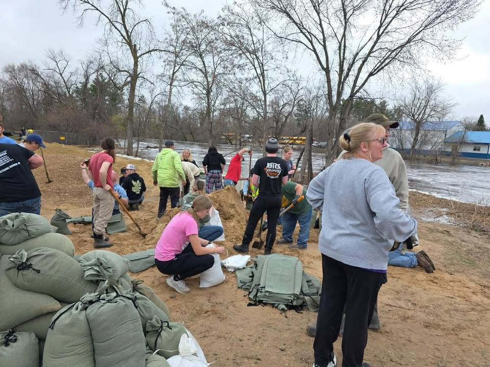 Thank you to all the community volunteers who showed up to help out their neighbors this week.