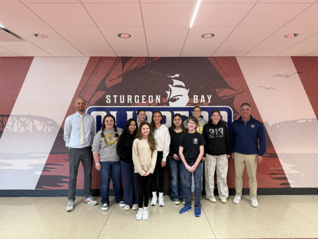 Congressman Tony Wied visited Mr. Sigl's 7th and 8th grade students at T.J. Walker Middle School in Sturgeon Bay.