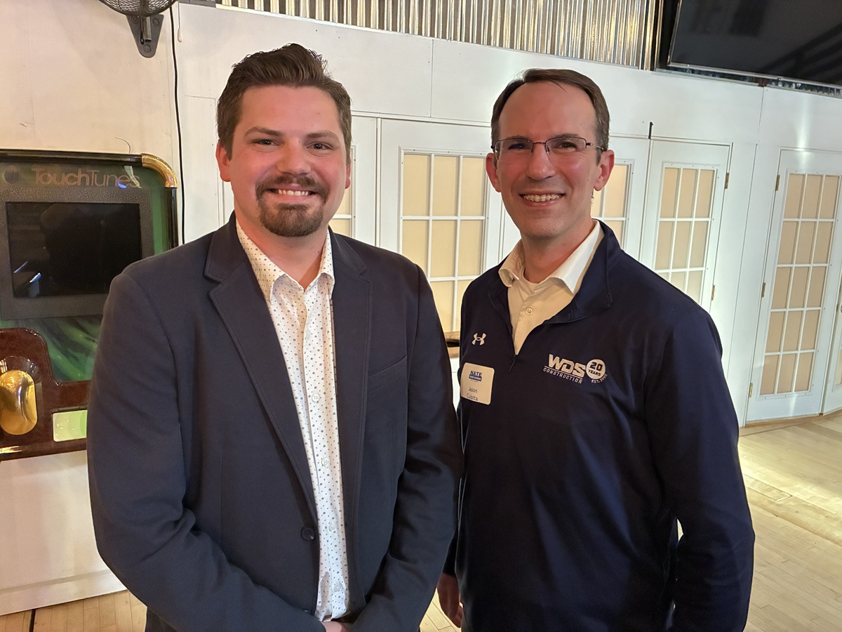 Wisconsin State Rep. Nate Gustafson connected with ABC of WI member Jason Culotta to discuss ways to get more people in the skilled construction trades.