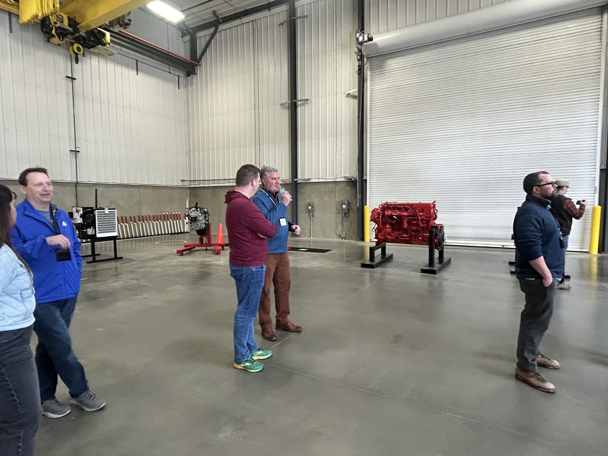 Wisconsin State Rep. Nate Gustafson attended the 2026 Spring Externship in Coloma at the Wisconsin Operating Engineers Training Center. 