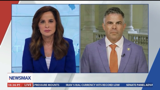 Click here to watch Congressman Tony Wied's latest interview with Newsmax.