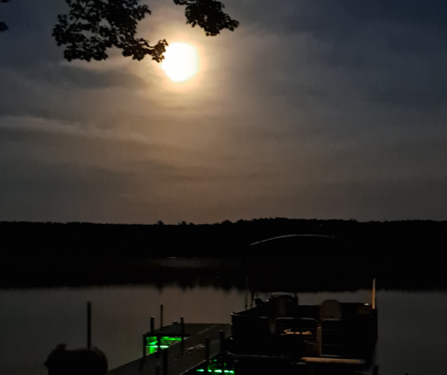 “Over the Moon About This View.” – Submitted by Kristine from Denmark.