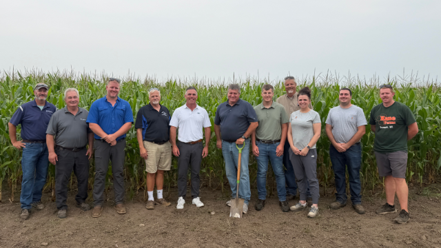 Thank you to Wayside Dairy, Kane Dairy, NRCS, county land and conservation teams, Peninsula Pride Farms, and UW-Extension for the great conversation and for your meaningful work! 