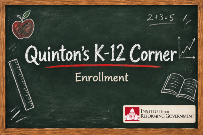 Sixty-eight of 72 Wisconsin counties lost public-school enrollment last year. This might be the first year in Wisconsin history in which public-school enrollment in EVERY county declines.