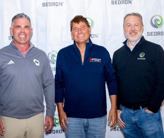 Congressman Tony Wied visited Sedron Technologies at Kinnard Farms in Casco.